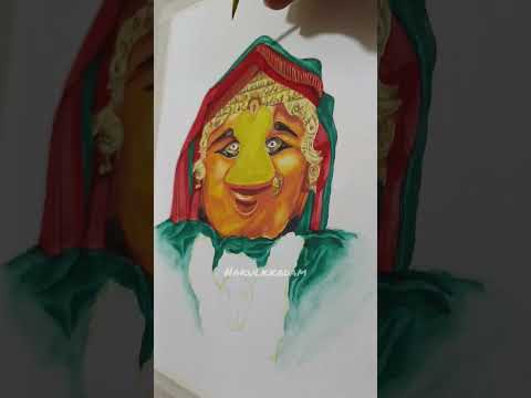 साडेतीन shaktipeeth watercolor painting tuljabhavani mahalaxmi renukamata saptashrungi mata painting