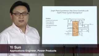 Single Phase Step-Down DC/DC Controller with Digital Power System Management and Input Current Sense