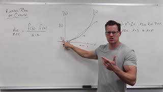 Average Rate of Change of a Function (Precalculus - College Algebra 11)