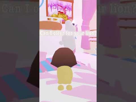 My lion?! 🤩🤭✨ #adoptmegame #robloxadoptme
