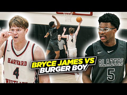 Bryce James Vs McDonald's All American In A SOLD OUT Gym! | Rivalry Game Gets INTENSE!