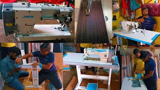 JACK H2 Walking Foot Industrial Sewing Machine | JACK H2 Double Pressure machine full process
