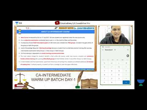 New Scheme Introducing Date...By Anshul Sir #icai #icai_students_group #icaistudents #unacademy #CA