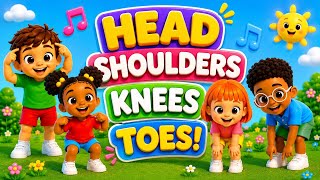 Head Shoulders Knees & Toes 🎵 | Faster and Faster! | Tiny Tunes TV