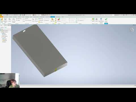 The simplest load simulation in Autodesk Inventor