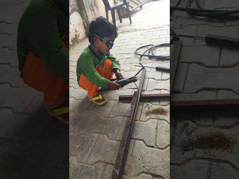 Gas welding #funnyvideo #sh #cutebaby #funny shorts
