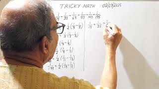 TRICKY MATH/7,8,9,I0/UPSC/BANK/LIC/RAILWAY/NDA & Others competitive exams.