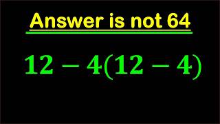 Only Genius Can Solve this Math Algebra problem | Can You One of them? #math #algebra