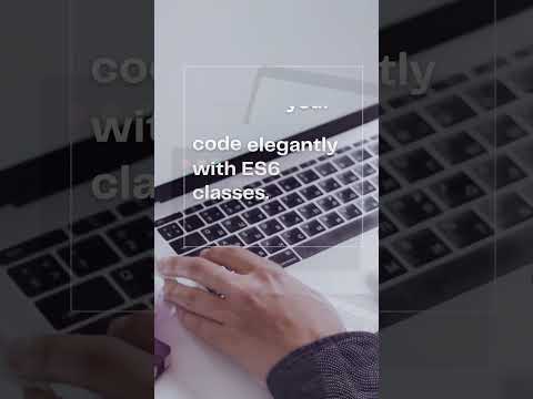 ES6 classes for organised code: Tips To Improve Your Code #shorts