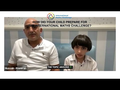 How did your child prepare for the International Maths Challenge?