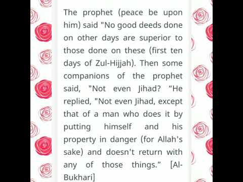 Importance of Zilhijjah,an Islamic sacred month