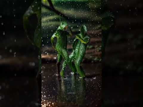 Dancing leaves under rainy skies ☔🍁 #haryanvisong #newsong #subscribe #like #share