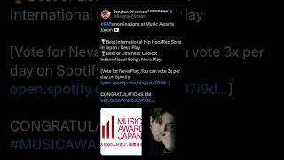 CONGRATULATIONS RM #viralshort #btsarmy #bts #kimnamjoon #rm #rkive #musicawardsjapan #changept2