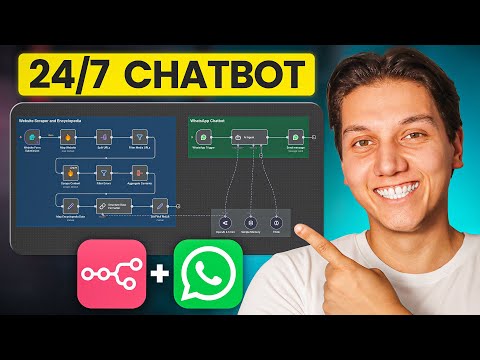How To Build a N8N WhatsApp Chatbot For ANY Business (FREE Template)