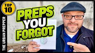 10 Preps People Forget Until It's Too Late