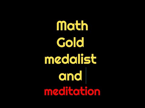 Meditation in the hardest math test