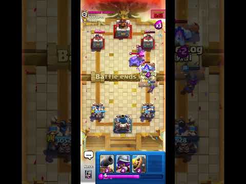 Losing like this, it’s a pure heartbreak  in clash Royale💔 #clashroyale #gaming #foryou #battle