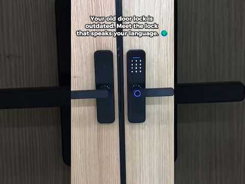 Best WiFi Smart Door Lock 2025 🔐 | Keyless Fingerprint Entry for Smart Homes #smartdoorlock