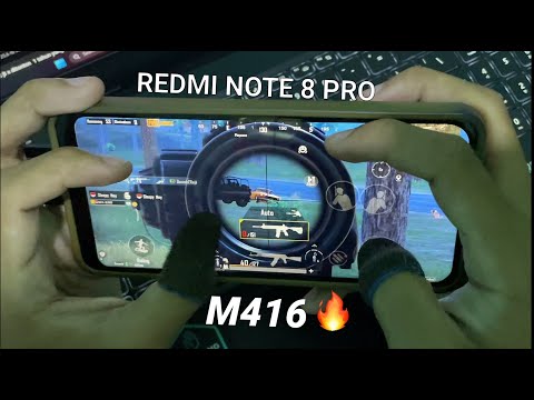 REDMI NOTE 8 PRO TEST PUBG IN 2025 | M416🔥🔥Erangel Gameplay !!!