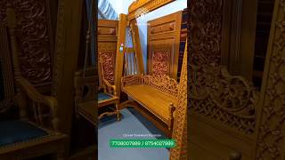 🪑🛒 Check out our stunning teakwood swing for sale! #TeakwoodFurniture #SwingSale 🪑🔥