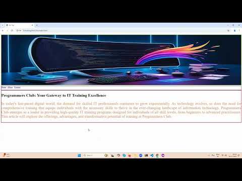 HTML Div Tag|Div Tag In HTML|React JS Training | Full-Stack Web Development Course |