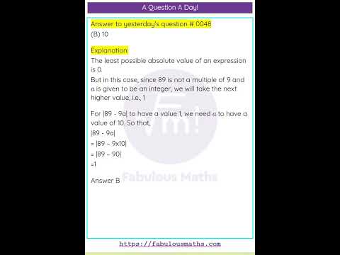 Daily Maths Challenge #49 - Basic Arithmetic & Number Systems  #mathchallenge #viralmaths #olympiad