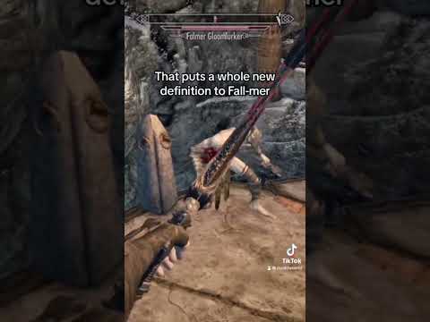 Insert Falmer Joke Here 👹⬇️🏛️ #skyrim #memes