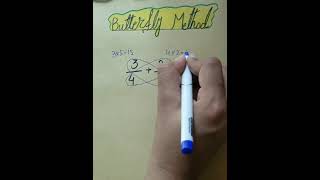 Butterfly Metbod #mathstricks #mathmagic #shortvideo #ytshorts |English Skills