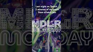 2 mins of my percussion centric jam from #twitch #modularmonday #eurorack #baywolfmusic #livestream