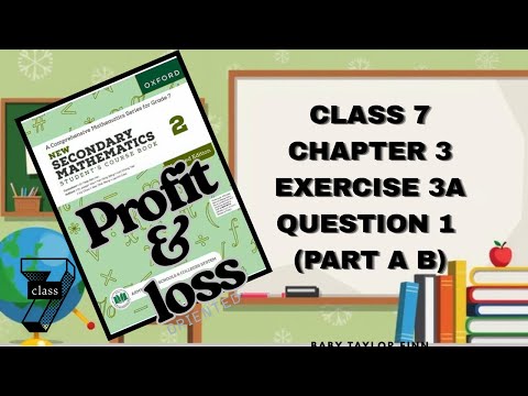 🗝️ Unlock the Treasure Chest of Q1! | Class 7 Exercise 3A Question 1(a,b) | Profit & Loss Secrets