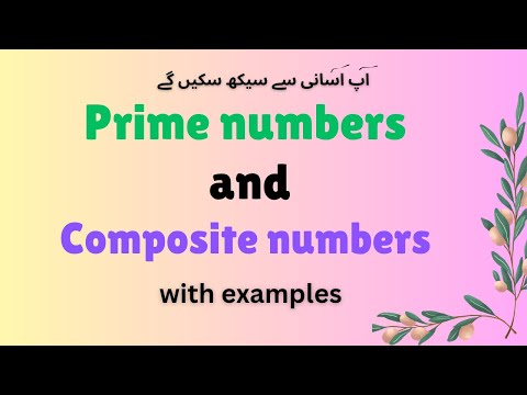 Prime numbers and composite numbers|definition with examples|maths climber