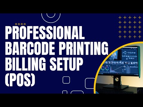 Professional Barcode Printing & Billing Setup for your Shop/Store