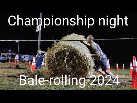 Orleans county 4-H fair bale roll finals 2024