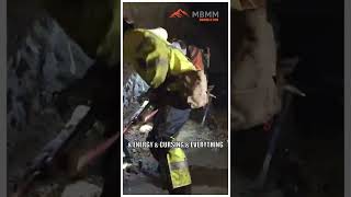 Gold Mine Work Is Fun! #goldmining #undergroundmining #mining