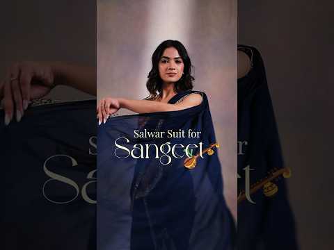 Fusion Salwar Suit for Sangeet | Trendy Ethnic Wear for Wedding Festivities