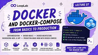 Docker Fundamentals: Containers, Architecture & MERN Stack Deployment  | LoopLab