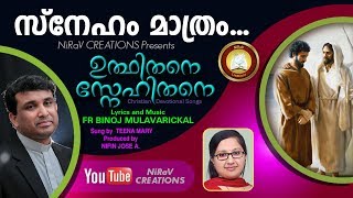 Sneham Mathram Feat  Fr  Binoj, Teena Christian Devotional Song Malayalam