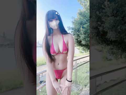 このビキニこの着方で合ってる？ #shorts