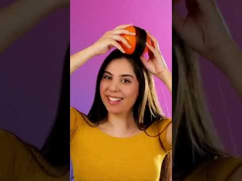 New Hairstyle with Balloons || Hairstyle Ideas #shorts #hairstyle #diyideas
