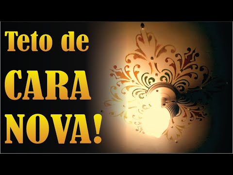 Reforma de teto gastando quase nada!