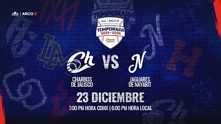 Charros de Jalisco vs Jaguares de Nayarit  || 23 de Diciembre de 2025