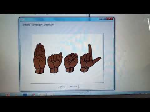 Audio2Sign language Translator..