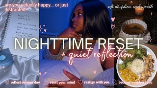 🌙 Are You Actually Happy… Or Just Distracted? | My Nighttime Reset Routine ✨