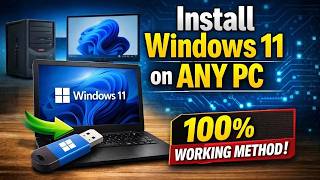 How to Install Windows 11 on an Unsupported PC (TPM, CPU, Secure Boot Bypass)