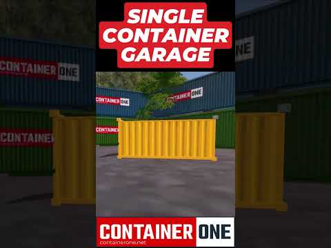 Single Container Garage