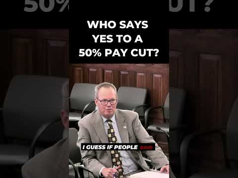 𝗪𝗛𝗢 𝗦𝗔𝗬𝗦 𝗬𝗘𝗦 𝗧𝗢 𝗔 𝟱𝟬% 𝗣𝗔𝗬 𝗖𝗨𝗧? 𝗧𝗛𝗜𝗦 𝗖𝗜𝗧𝗬 𝗠𝗔𝗡𝗔𝗚𝗘𝗥. #icma #localgov #leadership #governance