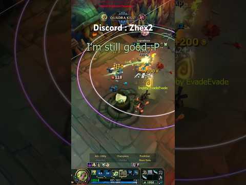 LegendSense still going hard with zeri : League of legends script showcase #leagueoflegends