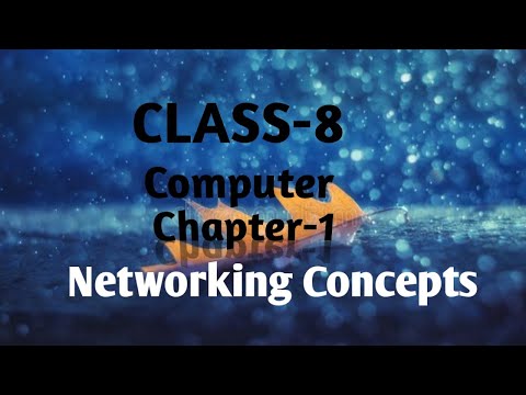 Class-8 (Sub-Computer) Chapter-1 (Networking Concepts)