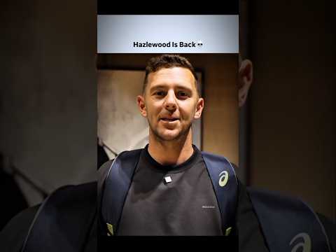Hazlewood is Back for#rcb#tame #power for#rcbfans #suscribe #cricketlover #Zazlewood#viralvideo..☠️