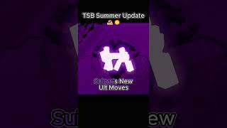 TSB Summer Update #shorts #roblox #thestrongestbattlegroundsupdate